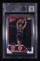 Reed Sheppard Signed 2023 Topps Chrome McDonald's All American #22 RC (Beckett | Auto Grade Beckett 10) at PristineAuction.com