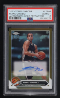 Manu Ginobli 2023 Topps Chrome Gold Refractor Autograph #CGMG #44/50 (PSA 10) at PristineAuction.com