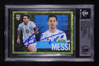 Lionel Messi Signed 2015 Panini Copa America Stickers #341 (Beckett) at PristineAuction.com