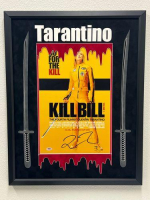 Quentin Tarantino Signed "Kill Bill" Custom Framed Movie Poster (PSA) at PristineAuction.com