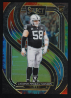 Jackson Powers-Johnson 2024 Select Prizm Tie Dye #148 #05/25 RC at PristineAuction.com