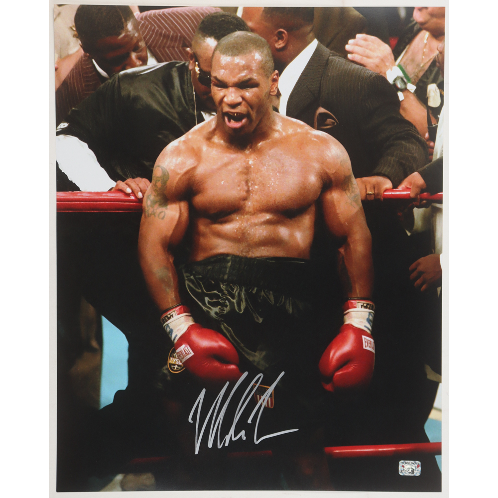 Mike Tyson Signed 16x20 Photo (Tyson) at PristineAuction.com