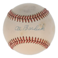 Al Barlick Signed ONL Baseball (JSA) at PristineAuction.com