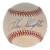 Enos Slaughter Signed OAL Baseball (JSA) at PristineAuction.com