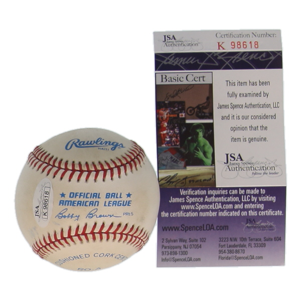 George Kell Signed OAL Baseball (JSA) at PristineAuction.com George Kell Signed OAL Baseball (JSA) at PristineAuction.com