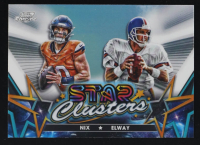 John Elway / Bo Nix RC 2024 Topps Cosmic Chrome Star Clusters #SCL13 at PristineAuction.com