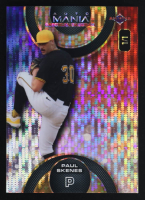 Paul Skenes 2024 Wild Card Automania American All-Star Circle Red White Blue Pulsar #AMACPS #1/1 RC at PristineAuction.com