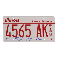 Daniel Stern Signed "Home Alone" License Plate Inscribed "Marv" (Beckett) at PristineAuction.com