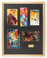 'Scenes of Chicago" Custom Framed Leroy Neiman Art Print Display at PristineAuction.com
