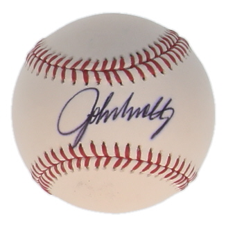 John Smoltz Signed OML Baseball (JSA) at PristineAuction.com John Smoltz Signed OML Baseball (JSA) at PristineAuction.com
