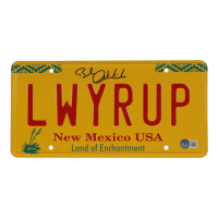 Bob Odenkirk Signed "Better Call Saul" License Plate (Beckett) at PristineAuction.com