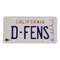 Michael Douglas Signed "Falling Down" California License Plate (Beckett) at PristineAuction.com