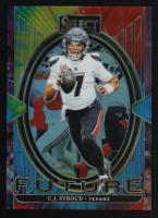 CJ Stroud 2024 Select Select Future Prizm Tie Dye #9 #16/25 at PristineAuction.com
