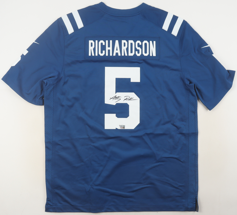 Anthony Richardson Signed Colts Nike Authentic Jersey (Fanatics) at PristineAuction.com Anthony Richardson Signed Colts Nike Authentic Jersey (Fanatics) at PristineAuction.com