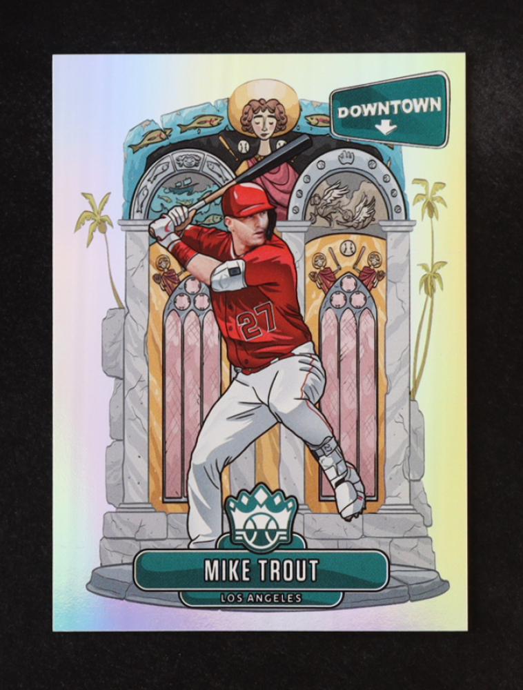 Mike Trout 2021 Panini Diamond Kings Downtown #D-4