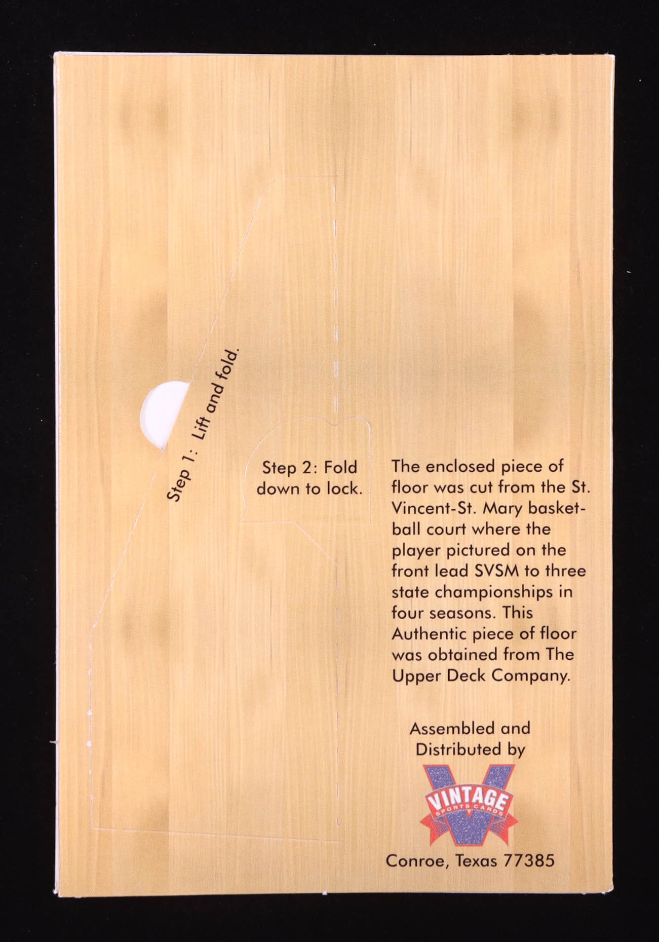 LeBron James 2004-05 Upper Deck Rivals Box Set #13 with Game-Used Floor Piece at PristineAuction.com LeBron James 2004-05 Upper Deck Rivals Box Set #13 with Game-Used Floor Piece at PristineAuction.com