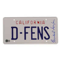 Michael Douglas Signed "Falling Down" California License Plate (Beckett) at PristineAuction.com