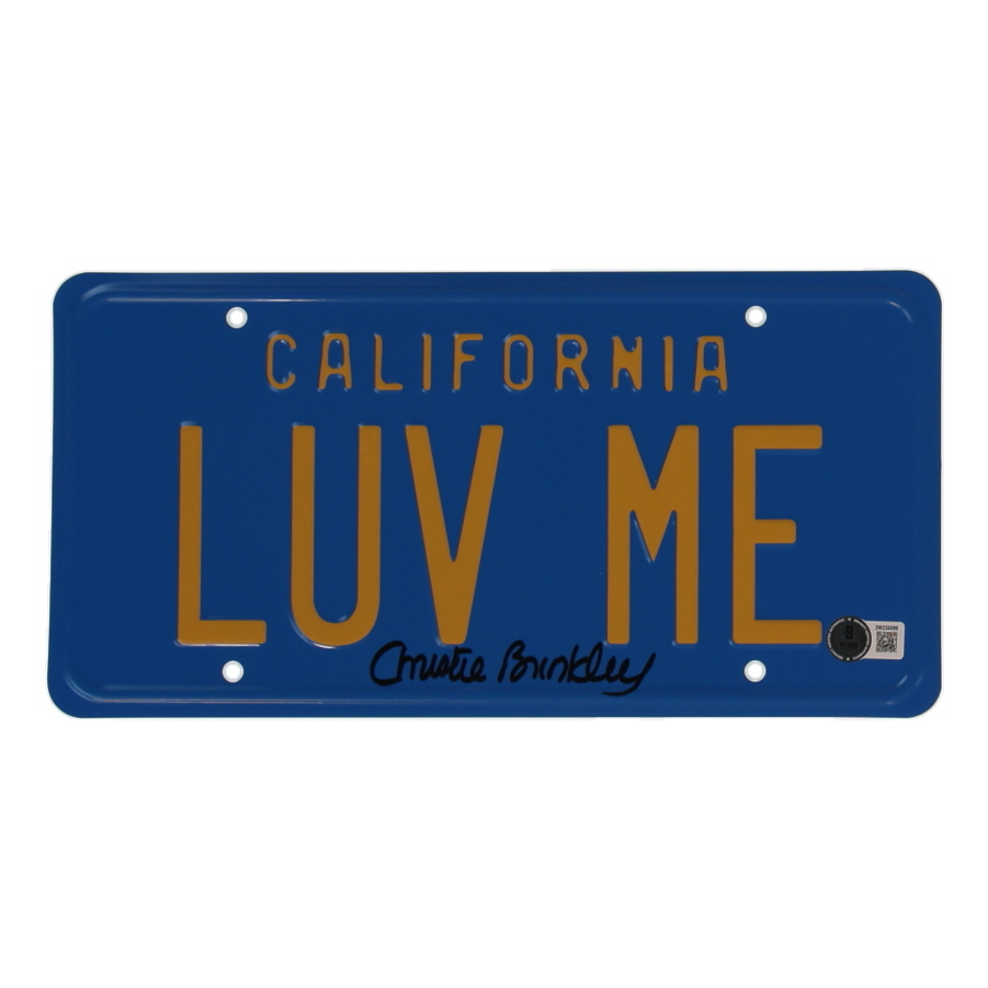 Christie Brinkley Signed "National Lampoon's Vacation" License Plate (Beckett) at PristineAuction.com Christie Brinkley Signed "National Lampoon's Vacation" License Plate (Beckett) at PristineAuction.com