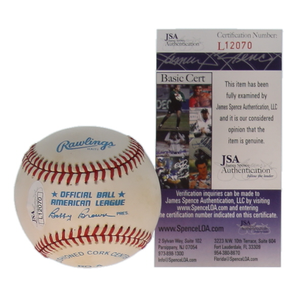 Bobby Doerr Signed OAL Baseball (JSA) at PristineAuction.com Bobby Doerr Signed OAL Baseball (JSA) at PristineAuction.com