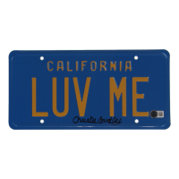 Christie Brinkley Signed "National Lampoon's Vacation" License Plate (Beckett) at PristineAuction.com