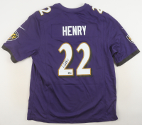 Derrick Henry Signed Ravens Nike Authentic Jersey (Beckett) at PristineAuction.com