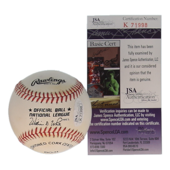 Hal Newhouser Signed ONL Baseball (JSA) at PristineAuction.com Hal Newhouser Signed ONL Baseball (JSA) at PristineAuction.com