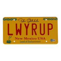 Bob Odenkirk Signed "Better Call Saul" License Plate (Beckett) at PristineAuction.com
