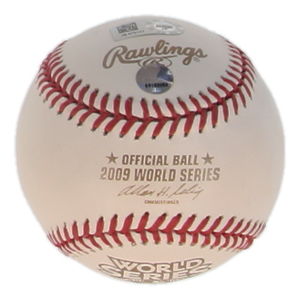 Mark Teixeira Signed 2009 World Series Logo Baseball (MLB & Steiner) at PristineAuction.com Mark Teixeira Signed 2009 World Series Logo Baseball (MLB & Steiner) at PristineAuction.com