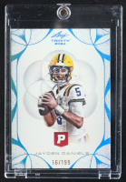 Jayden Daniels 2024 Leaf Trinity Pristine Auction Promo #53 #16/199 RC at PristineAuction.com