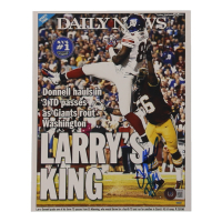 Larry Donnell Signed Giants 8x10 Photo (Beckett) at PristineAuction.com