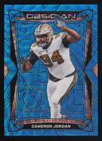 Cameron Jordan 2024 Panini Obsidian International Blue Wave #142 at PristineAuction.com