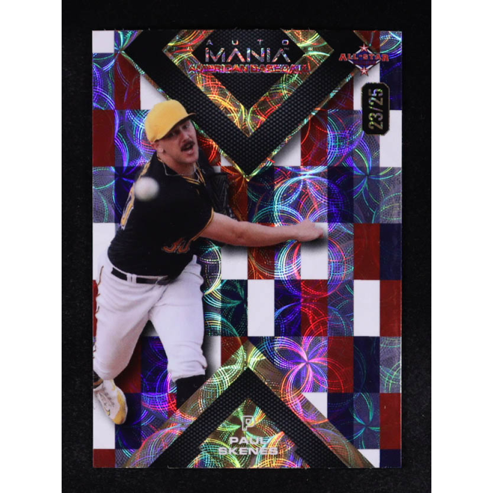 Paul Skenes 2024 Wild Card Automania Scope #AMASQPS2 RC #23/25 at PristineAuction.com