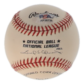 Ralph Branca & Bobby Thomson Signed OML Baseball (PSA) at PristineAuction.com Ralph Branca & Bobby Thomson Signed OML Baseball (PSA) at PristineAuction.com