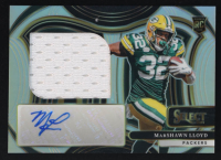 MarShawn Lloyd 2024 Select Jumbo Rookie Signature Swatches Prizm #26 #57/99 RC at PristineAuction.com