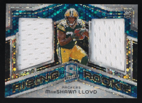 MarShawn Lloyd 2024 Panini Spectra Rising Rookie Materials Neon Blue #23 #36/50 RC at PristineAuction.com