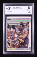 Karl Malone 1987-88 Fleer #68 (BCCG 8) at PristineAuction.com