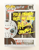 Ari Lehman Signed "Friday the 13th" #01 Jason Voorhees Funko Pop! Vinyl Figure Inscribed "F*** Freddy! He's My B****!" & "Jason 1" (JSA) at PristineAuction.com