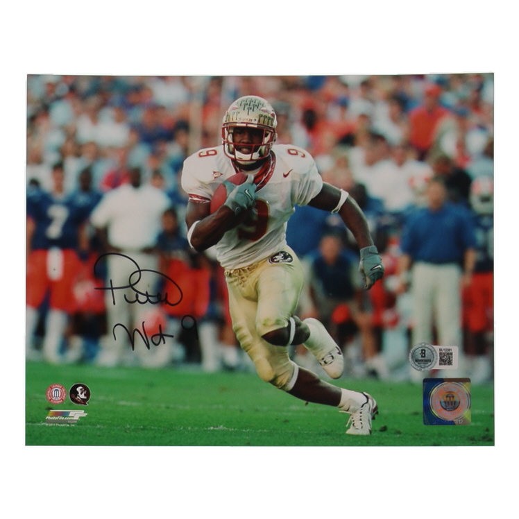 Peter Warrick Signed Seminoles 8x10 Photo (Beckett) at PristineAuction.com Peter Warrick Signed Seminoles 8x10 Photo (Beckett) at PristineAuction.com