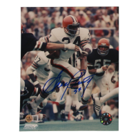 Greg Pruitt Signed Browns 8x10 Photo (Beckett) at PristineAuction.com
