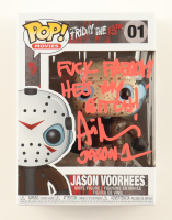 Ari Lehman Signed "Friday the 13th" #01 Jason Voorhees Funko Pop! Vinyl Figure Inscribed "F*** Freddy! He's My B****!" & "Jason 1" (JSA) at PristineAuction.com