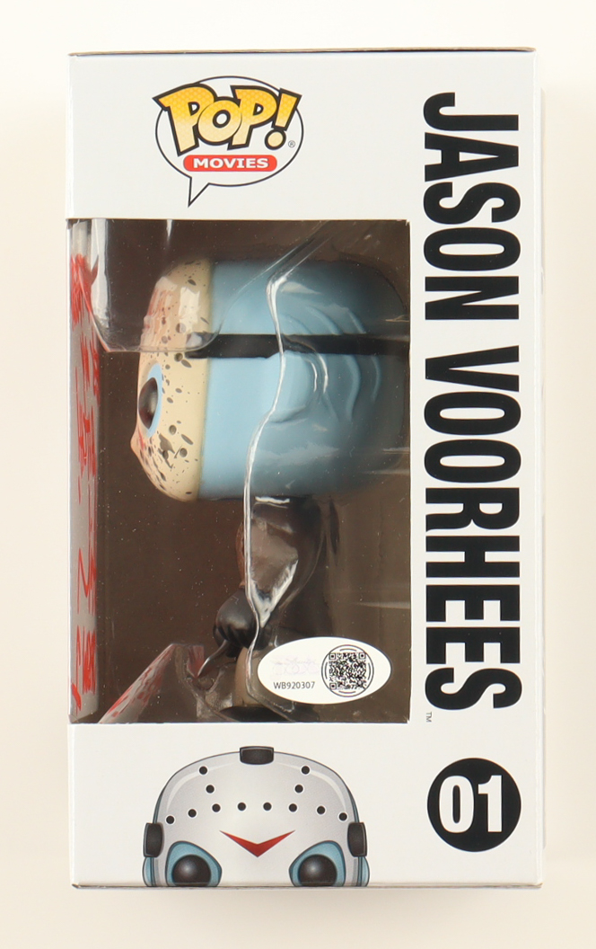 Ari Lehman Signed "Friday the 13th" #01 Jason Voorhees Funko Pop! Vinyl Figure Inscribed "F*** Freddy! He's My B****!" & "Jason 1" (JSA) at PristineAuction.com Ari Lehman Signed "Friday the 13th" #01 Jason Voorhees Funko Pop! Vinyl Figure Inscribed "F*** Freddy! He's My B****!" & "Jason 1" (JSA) at PristineAuction.com
