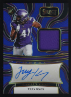 Trey Knox 2024 Select Rookie Signature Memorabilia Prizm Blue #45 #32/75 RC at PristineAuction.com