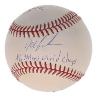 Doc Gooden & Darryl Strawberry Signed OML Baseball Inscribed "86 Mets World Champs" (Beckett & JSA) at PristineAuction.com