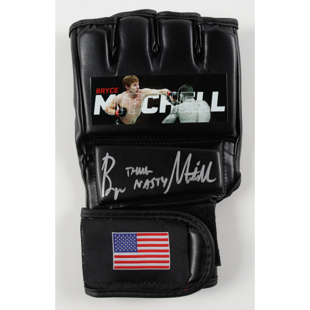 Bryce Mitchell Signed MMA Custom USA Glove (PA) at PristineAuction.com