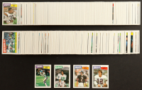 1987 Topps Complete Set of (396) Football Cards with Jerry Rice #115, Joe Montana #112, Doug Flutie #45, Jim Kelly #362 at PristineAuction.com