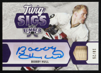 Bobby Hull 2021-22 Leaf Lumber Twig Sigs Purple #TS-BH1 #18/25 at PristineAuction.com
