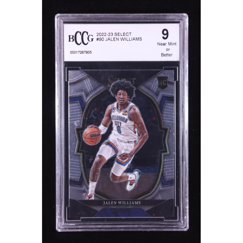 Jalen Williams 2022-23 Select #90 RC (BCCG 9) at PristineAuction.com