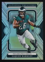 Saquon Barkley 2024 Panini National Treasures Premium #80 #11/35 at PristineAuction.com