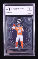 Bo Nix 2024 Panini Mosaic #312 RC (BCCG 8) at PristineAuction.com