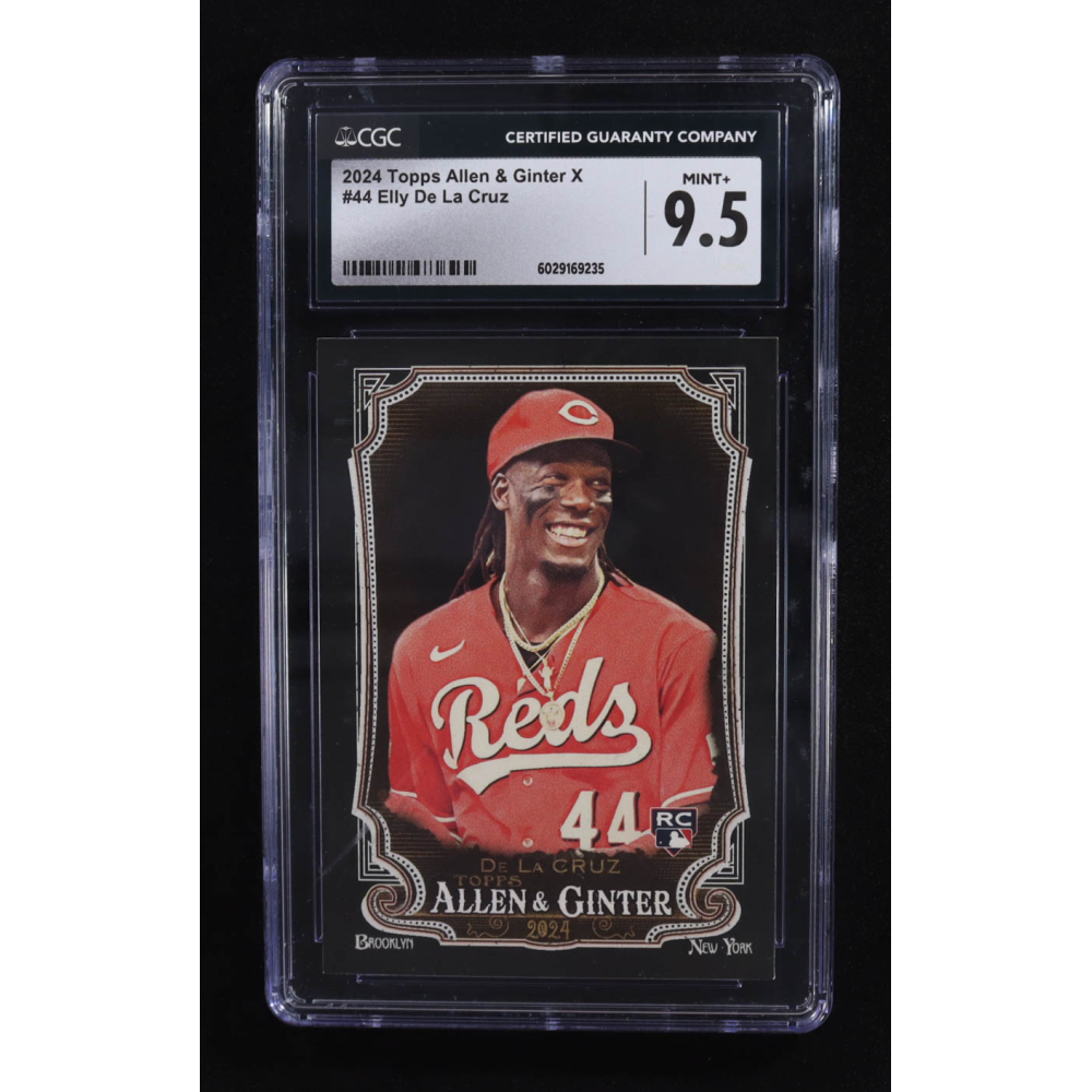 Elly De La Cruz 2024 Topps Allen & Ginter #44 RC (CGC 9.5) at PristineAuction.com